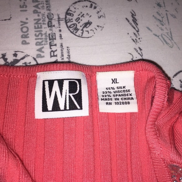 Beautiful V-neck Sweater with Embellishments - Picture 6 of 7